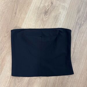 Ciao Lucia Black Strapless Tube Top